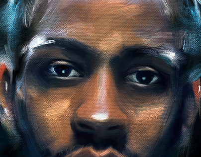Digital Painting- Allen Iverson "The Answer"