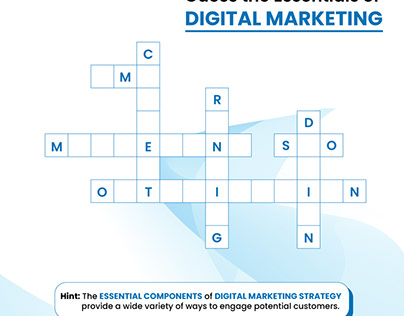 Digital Marketing Essentials Crossword