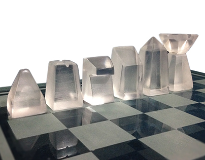 Glass Chess Set | İnternship Project