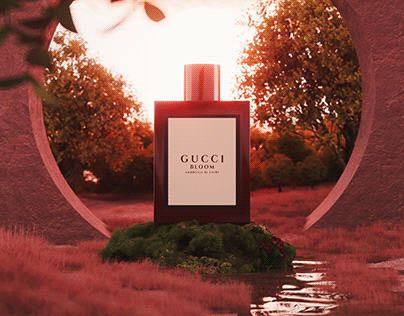 Gucci Bloom Product Visualisation