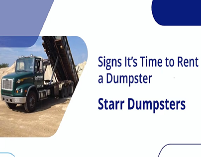 Signs It’s Time to Rent a Dumpster