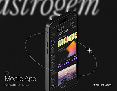 Project thumbnail - Astrogem App - UX/UI Design