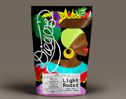 Colombian Coffee Packaging design