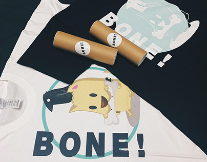 【T恤設計】Bone!!! T-shirt Design