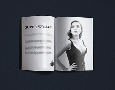 Scarlett magazine layout