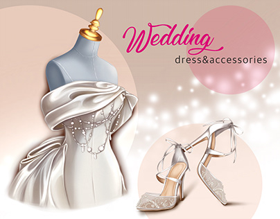 Concept project of advertising "Wedding salon"