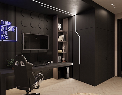 Project thumbnail - Gamer room