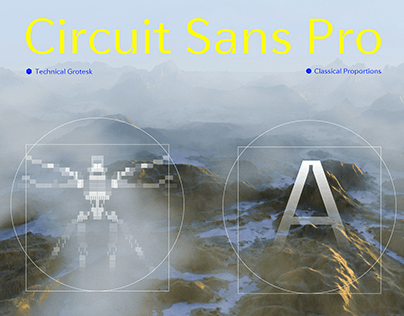 Circuit Sans Pro: Custom Font for Circuit Magazine