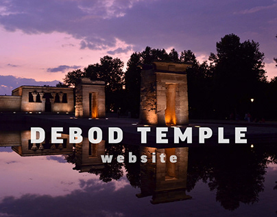 Debod Temple Website