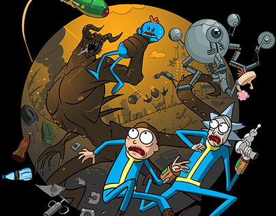 Rick and Morty and Fallout