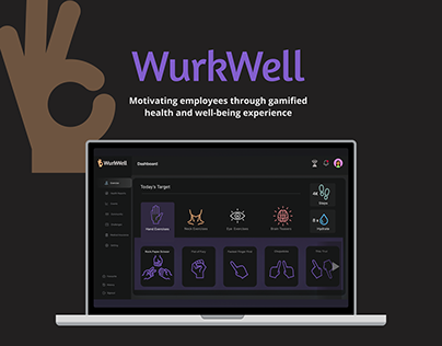 WurkWell - UI/UX | Research | Gamification