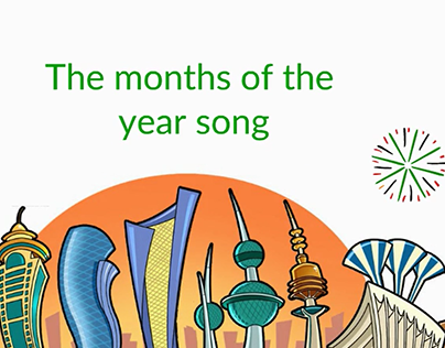 The Months of the year (kids song)