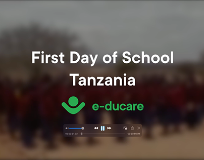 First Day of School - Tanzania