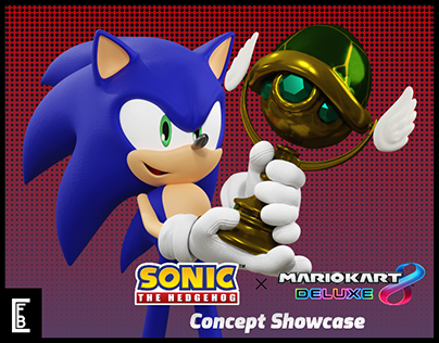 Sonic x Mario Kart 8 Deluxe - Concept Showcase