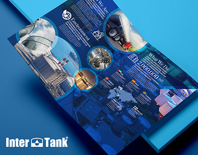 Interbank Bi-fold A4 brochure design