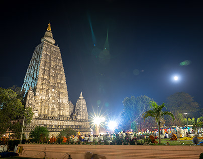Mahabodhi temple , bodhgaya