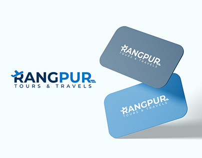 Rangpur Tours & Travels | Travel Agency Logo Branding