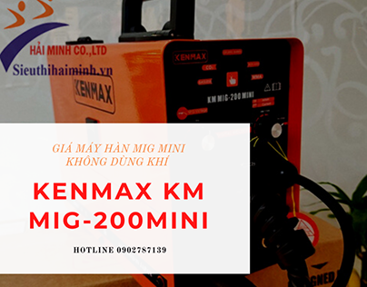 Giá máy hàn mig không dùng khí KENMAX KM MIG-200MINI