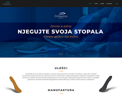Web Page Design (Medical Insoles and Aids)