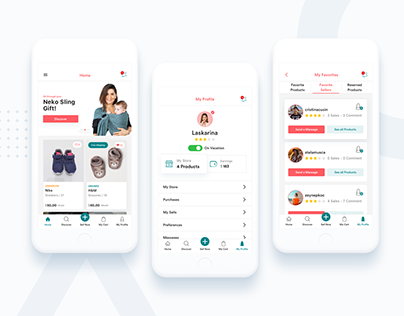 Marketplace Mobile App for Mom & Baby Products