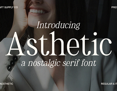 Asthetic Font | Free Download
