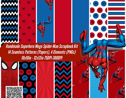 Superhero Mega Spider-Man Scrapbook Kit