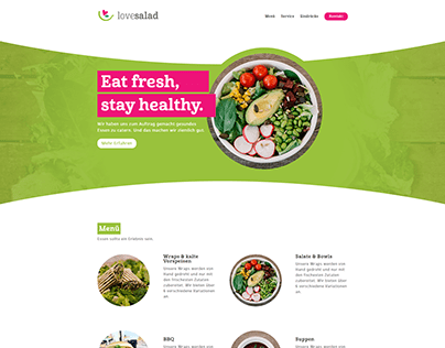 Webdesign Catering