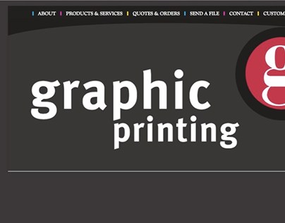 Graphic Printing MA - Website Design