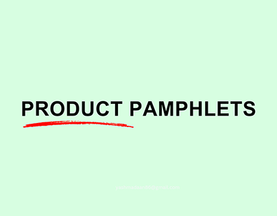 Product Pamphlets