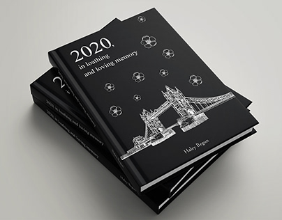 Book Design - A dedication to year 2020