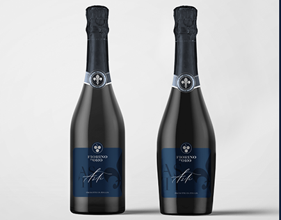 Sparkling wine label Fiorino d'Oro