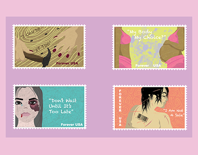 Women Rights and Issues Stamps