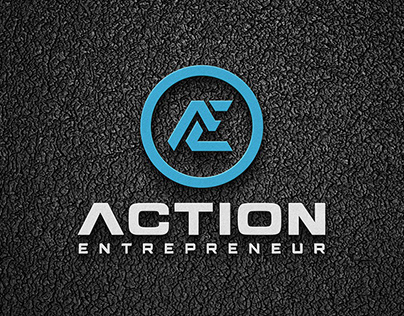 "Action Entrepreneur" разработка логотипа