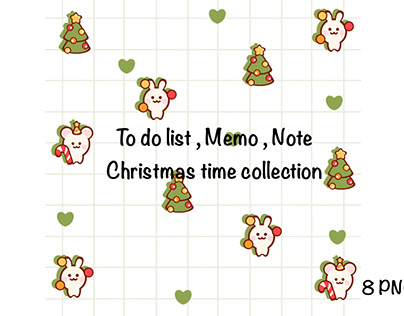 To Do List, Memo, Note, Christmas Time