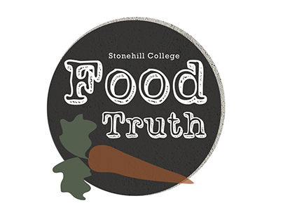 Stonehill College Food Truth Logo