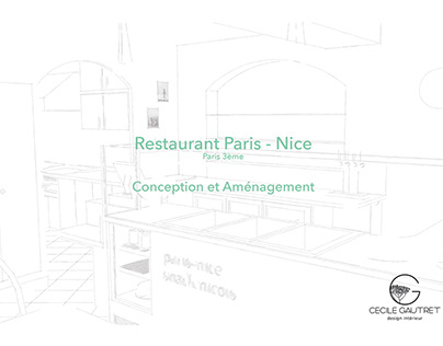 Conception d'un restaurant sur Paris