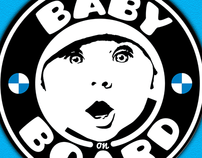 Baby on Board Car Sticker