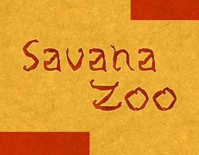 Criação tipográfica - Fonte Sava Zoo