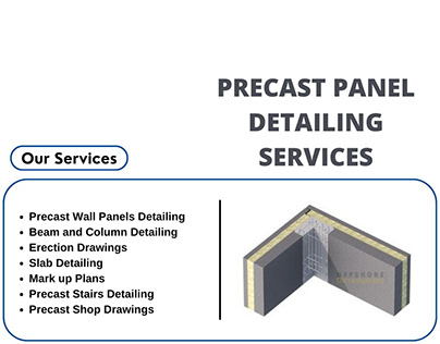 Precast Panel Detailing Services in Dallas