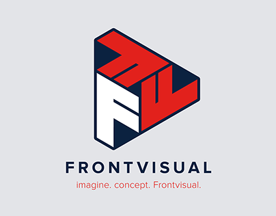Logo & Logo book for 'Fronvisual'