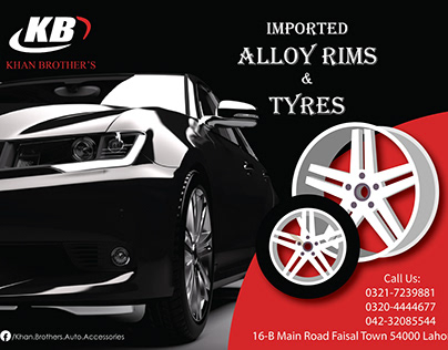 Imported Alloy Rims & Tyre