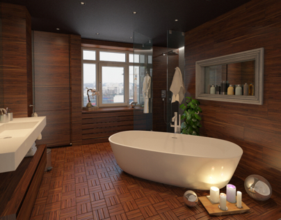 Аpartment for couples. Bathroom.