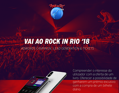 Rock in Rio - ADWORDS, LEAD GENERATION & TICKETS