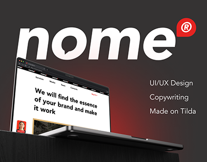 Website for brand agency | NOME
