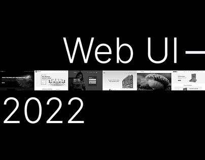 Webiste UI design - 2022 - UI collection
