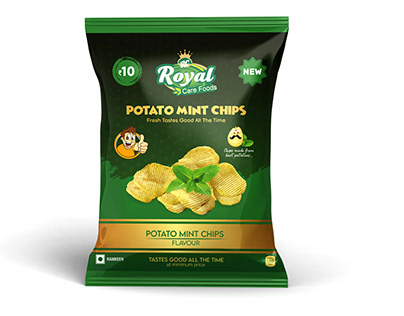 Potato Chips Pouch Design