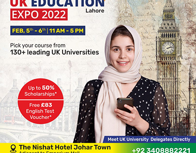 Mega UK Education Expo 2022- Lahore