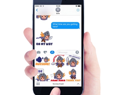 In-game banners and iOS Messenger sticker 2016