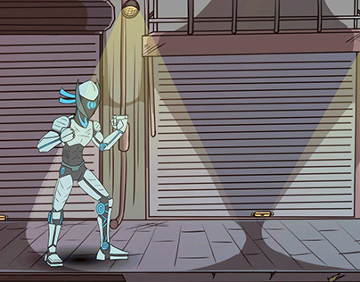 Robot Fight - Animation