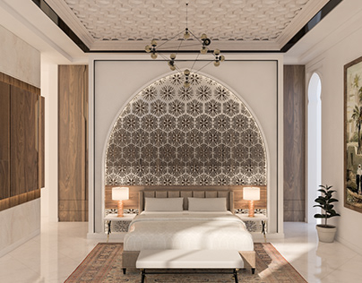 Master Bedroom _ Private Villa - Muscat - Oman